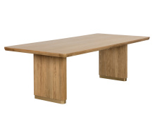 Sunpan 110992 - Kalla Dining Table - Rectangular - Rustic Oak - 96"
